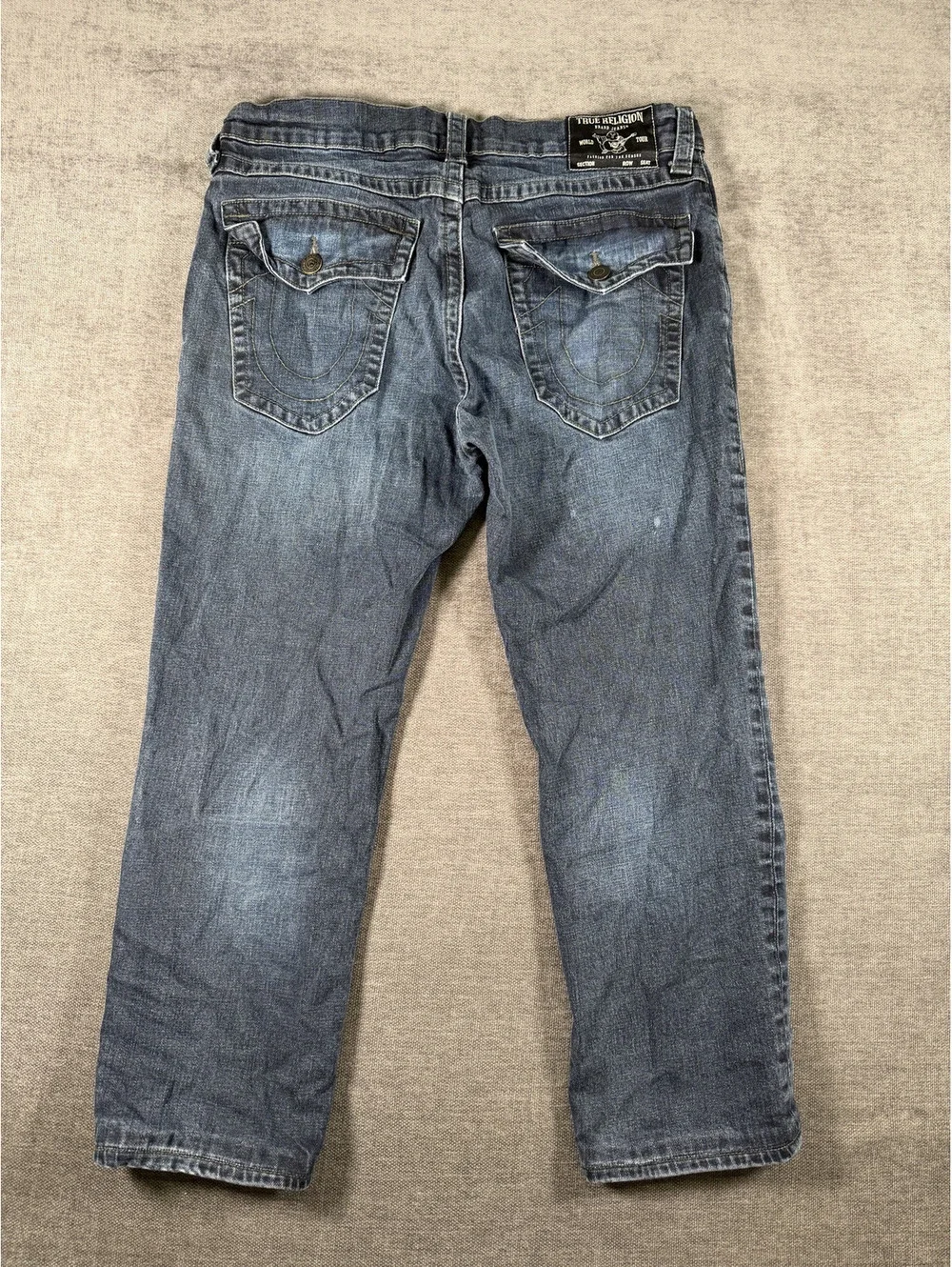 True Religion Geno Relaxed Slim Jeans Size 36